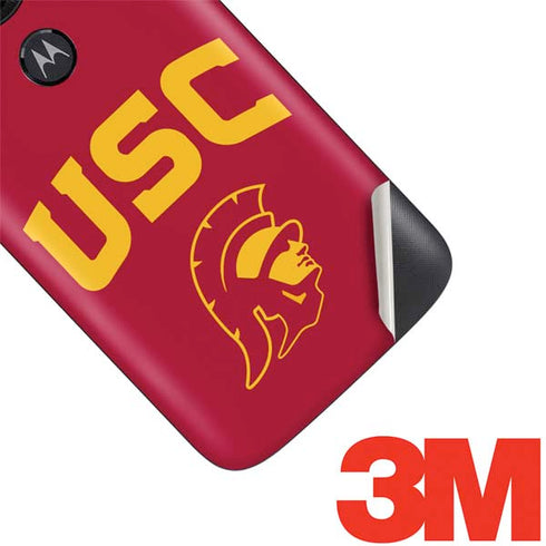 University of Southern California USC Trojan Logo Moto E5 Play Skin